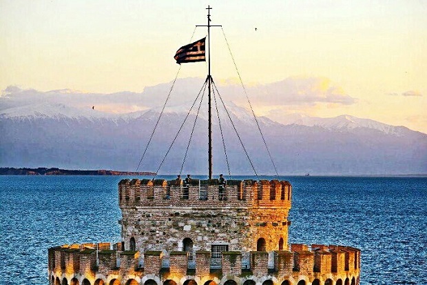Thessaloniki city of Greece.