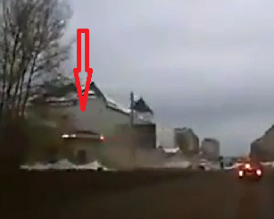 Thes-news: Κάμερα κατέγραψε την “απογείωση” αμαξιού! (video)