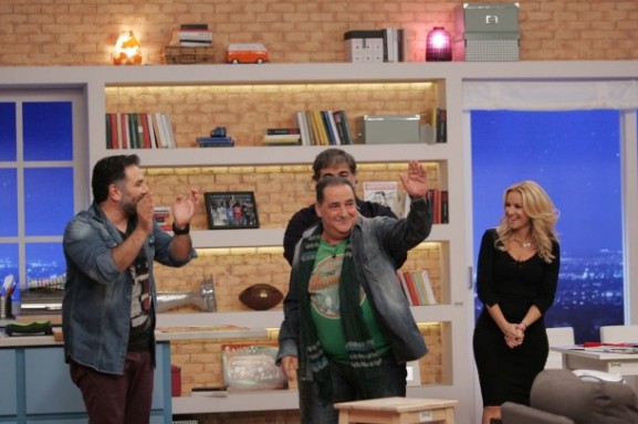 Βασίλης Καρράς και Υβόννη Μπόσνιακ σήμερα στα «Καρντάσιανς» στον ΑΝΤ1