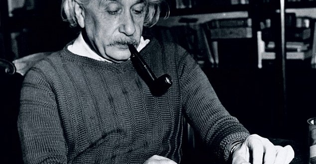 Albert Einstein at Princeton, USA, 4 February 1944. Albert Einstein at Princeton, USA, 4 February 1944.