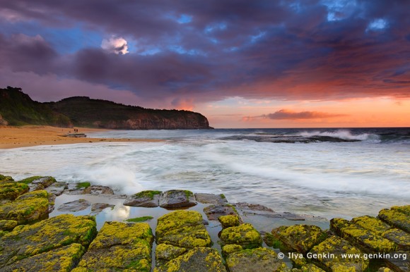 Ηλιοβασίλεμα στην Turimetta Beach  Αυστραλία